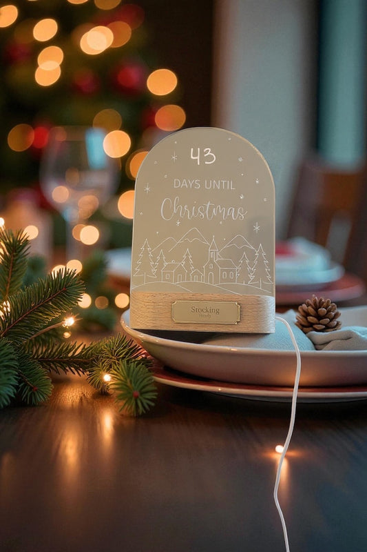 Christmas Countdown LED Display