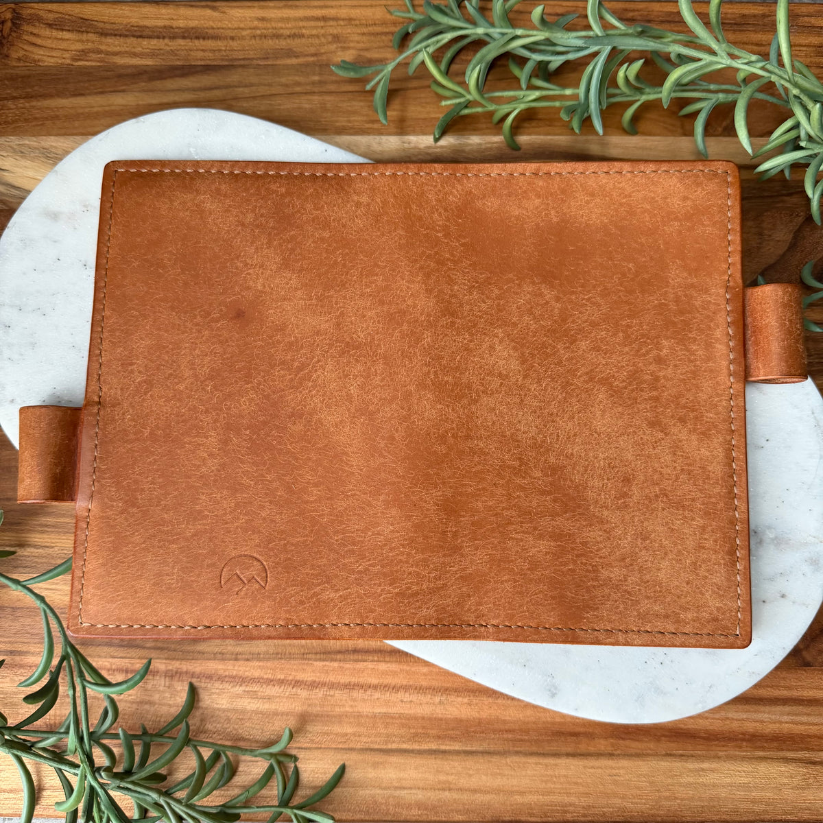 Leather Notebook /Planner Cover - Pocket