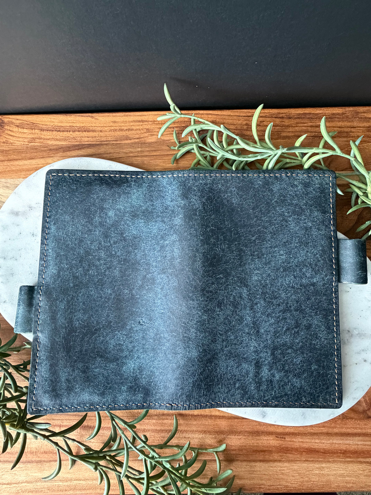 Leather Notebook /Planner Cover - Pocket