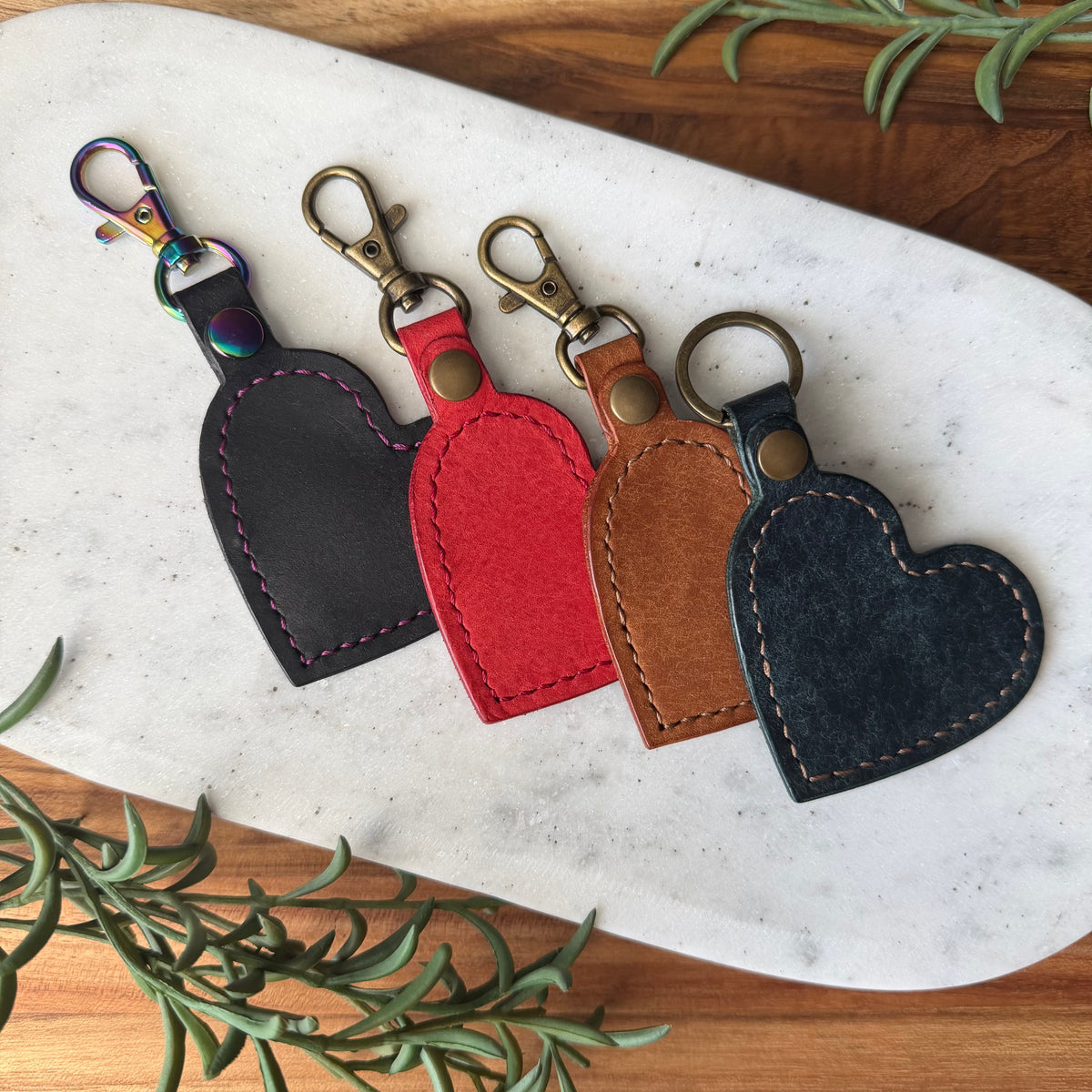 The Carry Heart Keychain