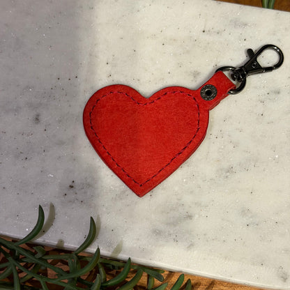The Carry Heart Keychain - Red