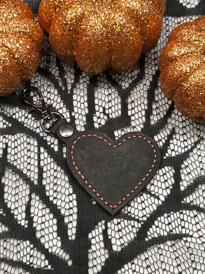 LIMITED EDITION - The Carry Heart Keychain - BLACK