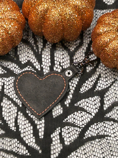 LIMITED EDITION - The Carry Heart Keychain - BLACK