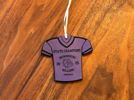 Brownsburg State Champions Ornament - Jersey