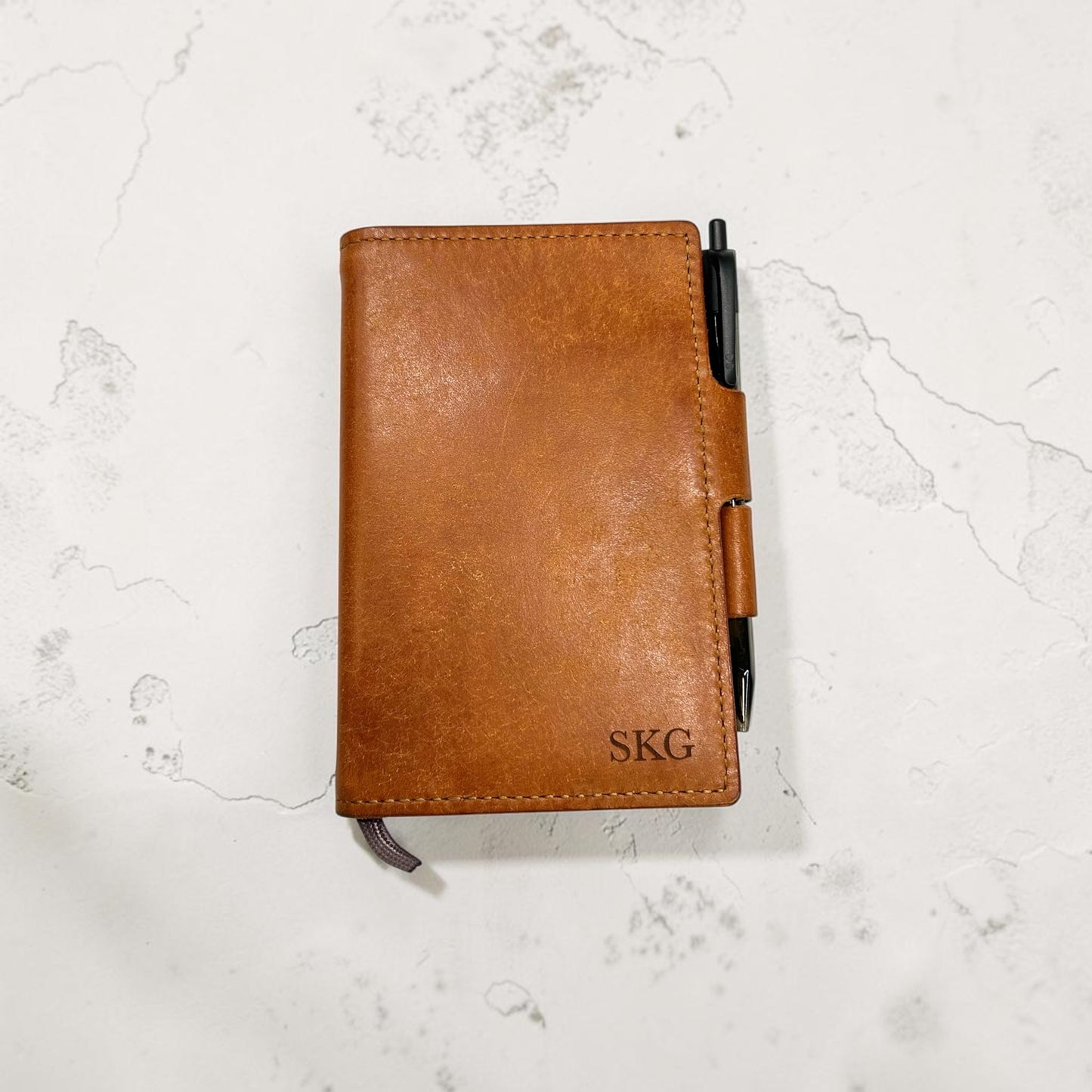 The Everyday Italian Leather Planner Cover - Pocket Size