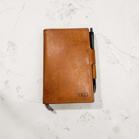 The Everyday Italian Leather Planner Cover - Pocket Size