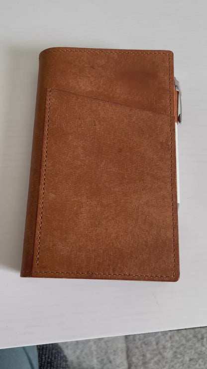 The Everyday Italian Leather Planner Cover - B6 Slim